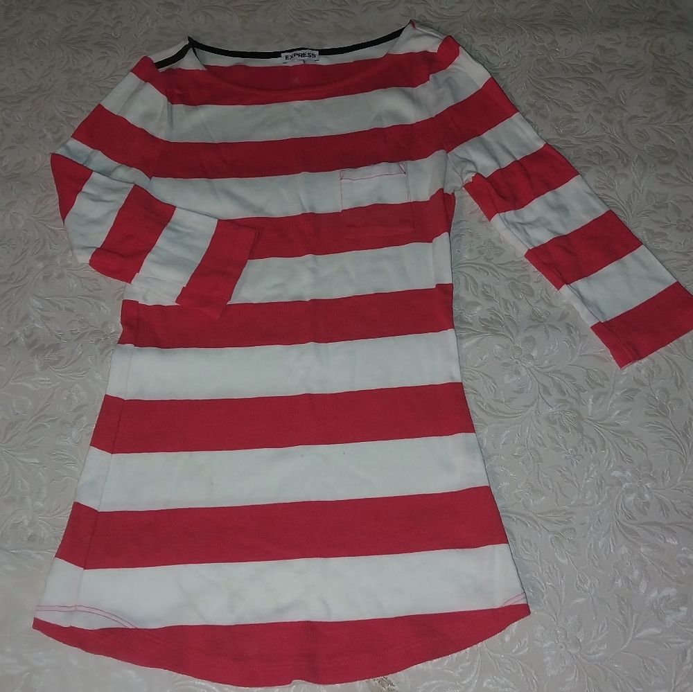 Express boat neck top